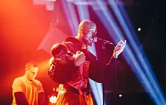 serpentwithfeet performing in Minneapolis in 2017