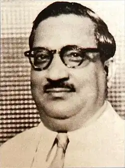 Seth Parsram Viroomal Panjabi in the 1940s. Hira's uncle.