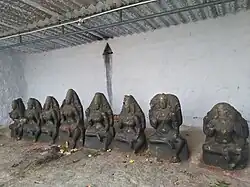 Seven Mother's Sculptures