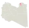Map of the district of Marj