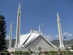 Elevation view of the mosque