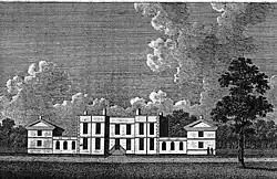 Shardlow Hall in the early 1800s