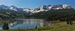 Trout Lake and Sheep Mountain