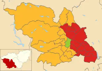 2007 results map