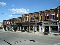 Shelburne's Town Centre, at the intersection of Highway 89 and Highway 10