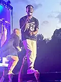 Shema Mrema hosts the main stage at Alive 2023.