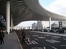 Departure drop-off
