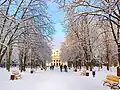 Square named after Heroes of the great Patriotic war
