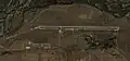 Satellite view of the airport (2017)