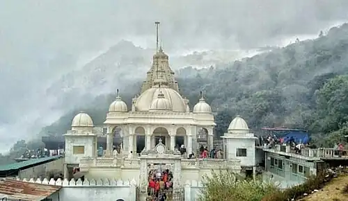 "Jal Mandir", a Jain temple over hill