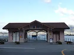 Port-Valais dock