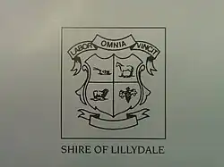 Official logo of Shire of Lillydale