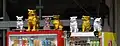 Shisa on vending machines