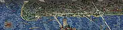 Sişhane metro station Tiles panorama