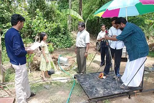 Shooting of Jalachhayam on Nokia N95 mobile phone