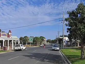 Town centre on Metung Rd