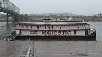 Majestic moored at Cincinnati in 2010