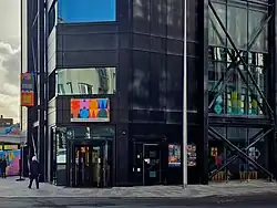 The entrance to the Showtown museum in Blackpool, Lancashire, England.