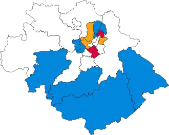 2006 results map