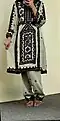 An image of Siah dozi, the traditional art of Baloch women