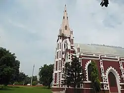 Facade of Holy Trinity Cathedral Church, Sialkot