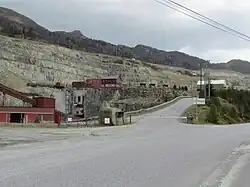 The Sibelco Nordic olivine quarry is in the Almklovdalen massif.