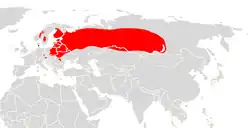 Map of range