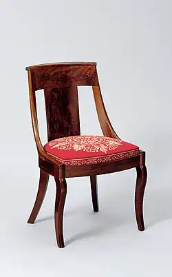 Side Chair, Attributed to Workshop of Duncan Phyfe, Made in New York, New York, circa 1837