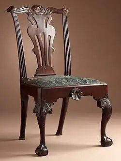 Mahogany chair