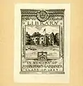 Bookplate for the Harvard College Library