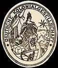 Seal of the Deutsche Kolonialgesellschaft