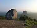 Sigiriya Rock seen from Pidurangala