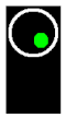 Signal principal présentant un feu vert