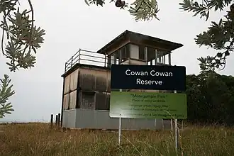 Former signal station at Cowan Cowan, 2006