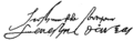Antoine Perrenot de Granvelle Count of La Baume Saint-Amour's signature