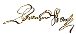 Bernard's signature