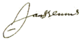 Cornelius Jansen's signature