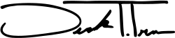 Derek Tran's signature