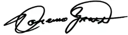 Signature of Domenico Grasso