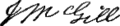 John McGill's signature