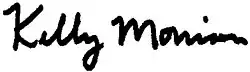 Kelly Morrison's signature