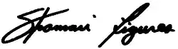 Shomari Figures's signature