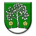 Coat of arms of Silická Brezová