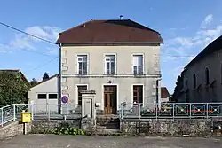 The town hall in Silley-Amancey