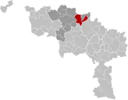 Location of Silly in Hainaut