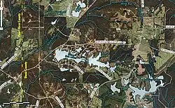 Aerial view of Silver Run Community