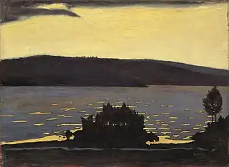 Spring Evening During the Break-Up of the Ice, 1897