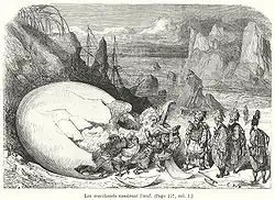 The fifth voyage of Sindbad