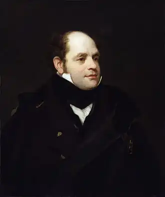 Portrait of John Franklin, 1828