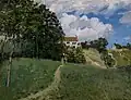 Alfred Sisley, Paysage avec maisons